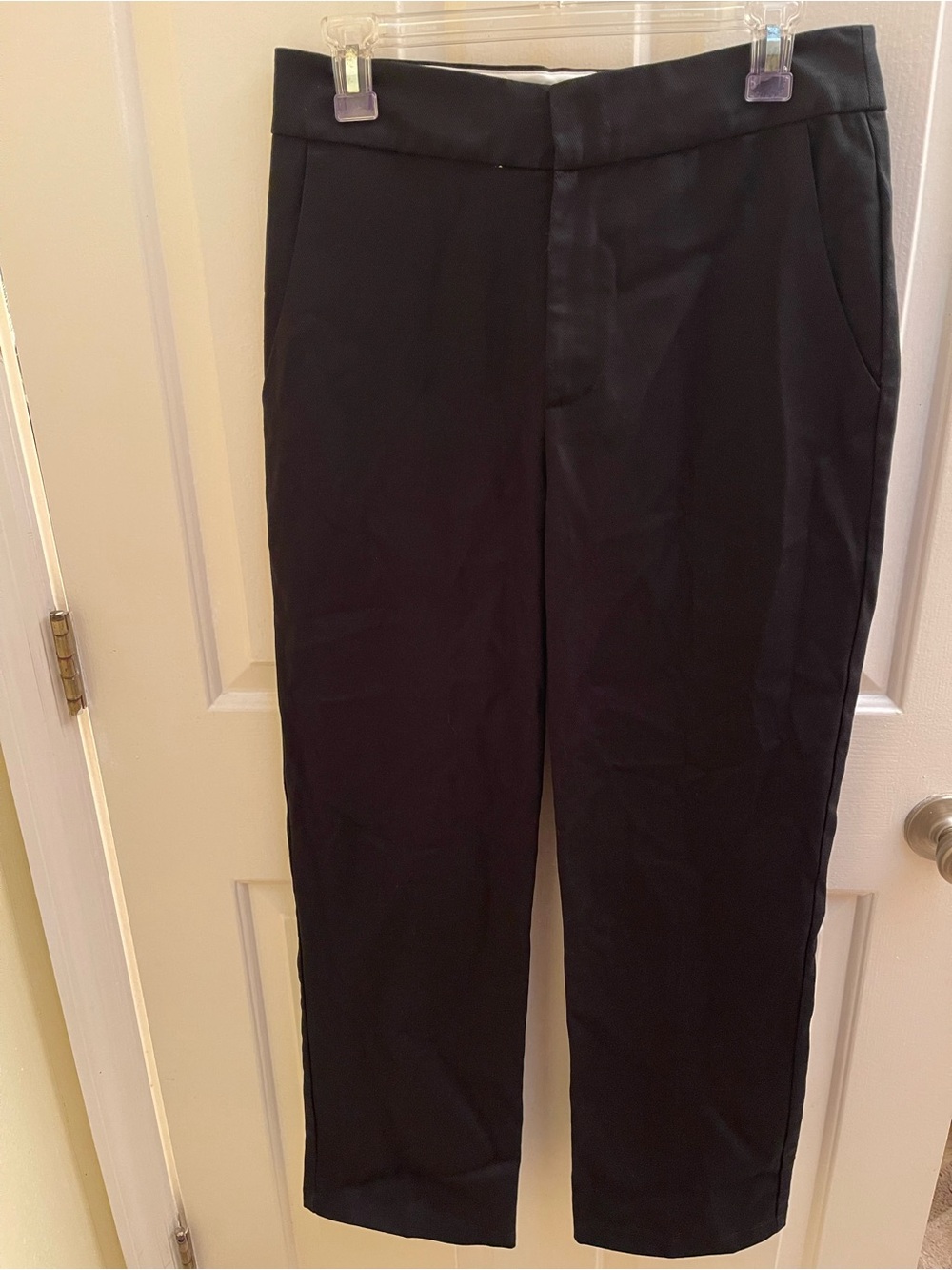 Edikted Black Straight Leg Women's Trousers